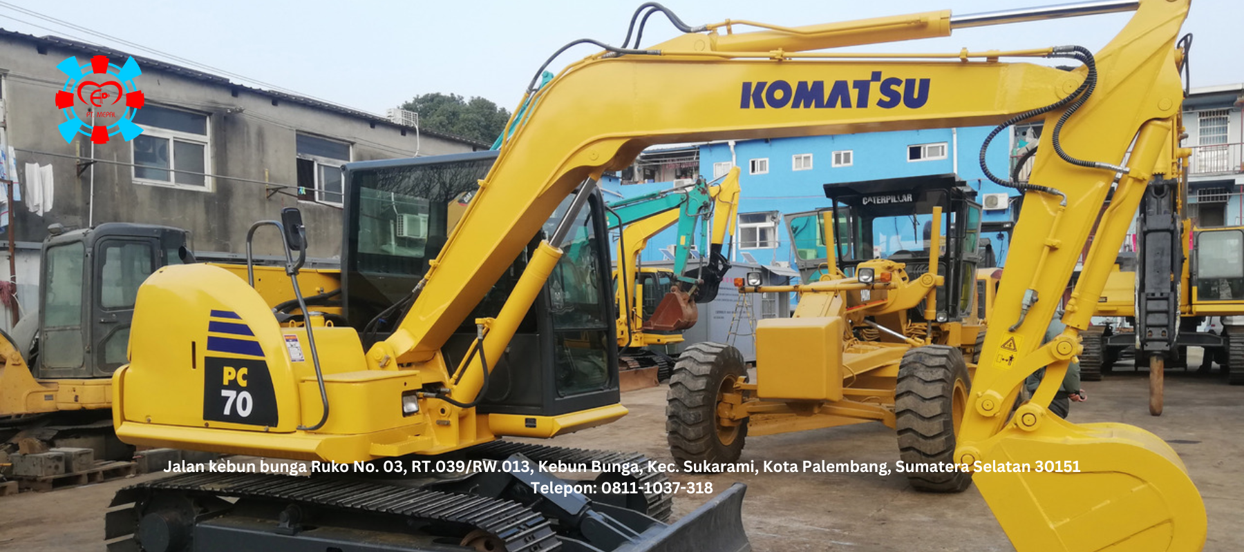 Sewa Excavator PC 200 Palembang PT Mepal